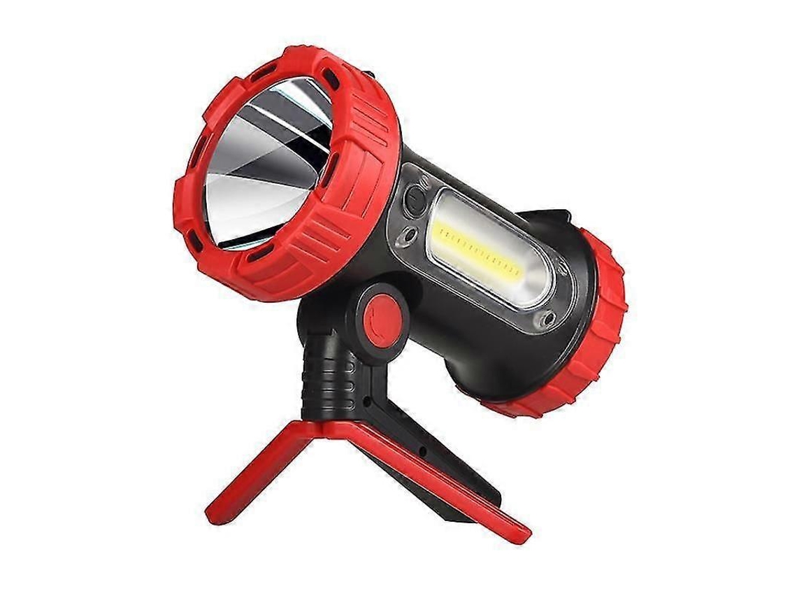 Lanterna Led Dobrável Com Tripé, Lanterna Usb À Prova Dágua Para Acampamento Ao Ar Livre, Holofote Portátil, Lâmpada De Emergência Olysi Shop