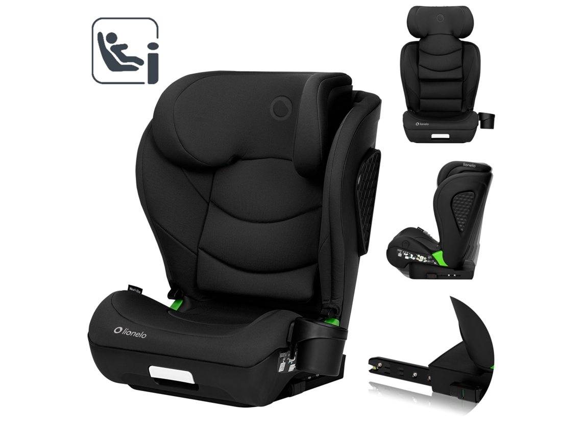 Cadeira Auto Lionelo Neal I-size 100-150 Cm - Isofix - Assento Largo - Porta-copos - Reclinável