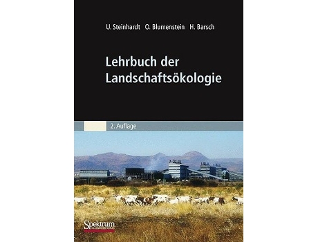 Livro Lehrbuch der Landschaftsökologie German Edition de Uta Steinhardt, Oswald Blumenstein et al. (Alemão)