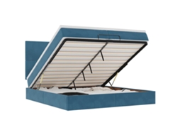 Ottoman Bed, Ottoman Beds Vidaxl Azul Veludo (200 X 200 Cm)