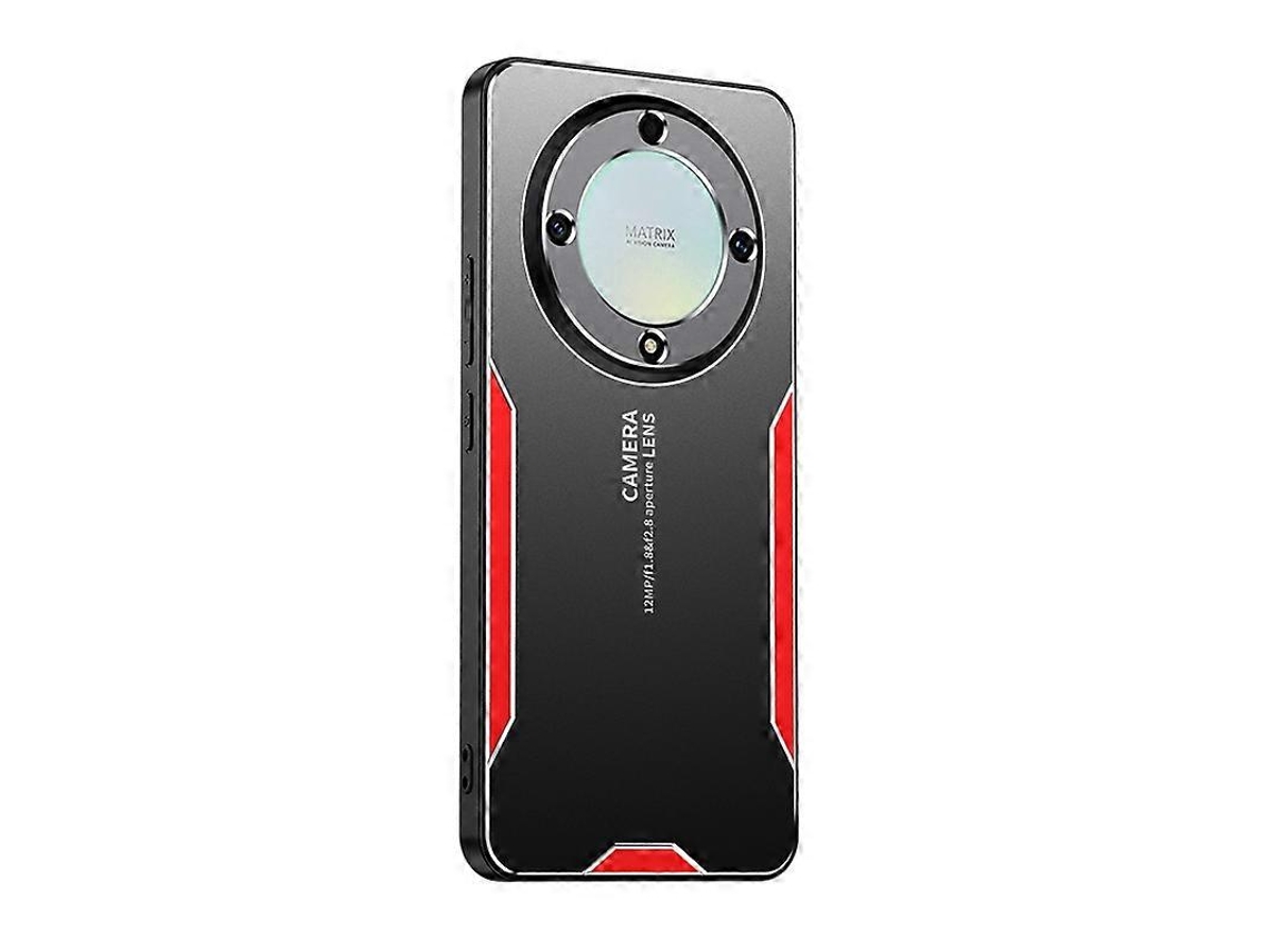 Capa Híbrida De Tpu E Metal Para Celular Honor X9a