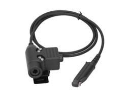 Aetheria adaptador de Fone de Ouvido U94 Ptt Cable Plug para Walkie Talkie Baofeng Uv9r/uv9rplus/uvxs