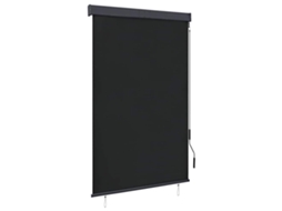 Vidaxl Estore De Rolo Para Exterior 120x250 Cm Antracite