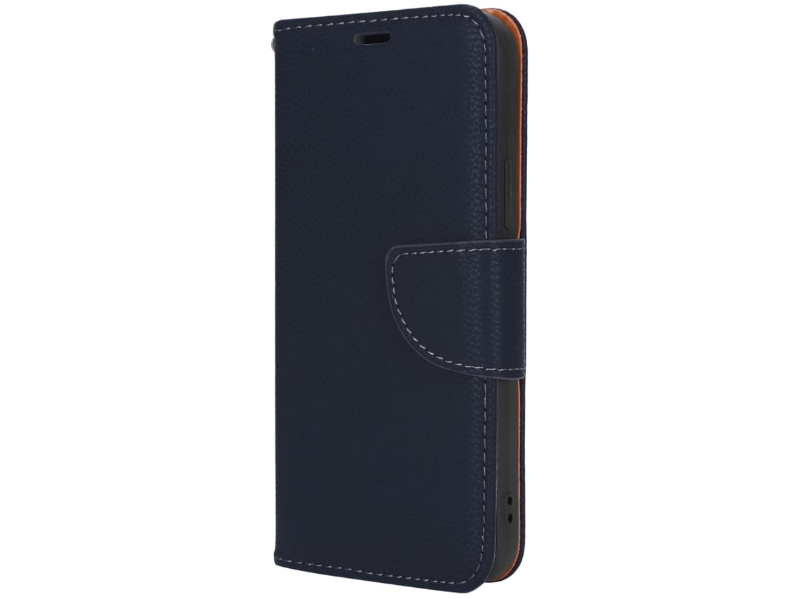 Capa de Couro para iPhone 12 Pro com padrão de Lichia EOOCOO