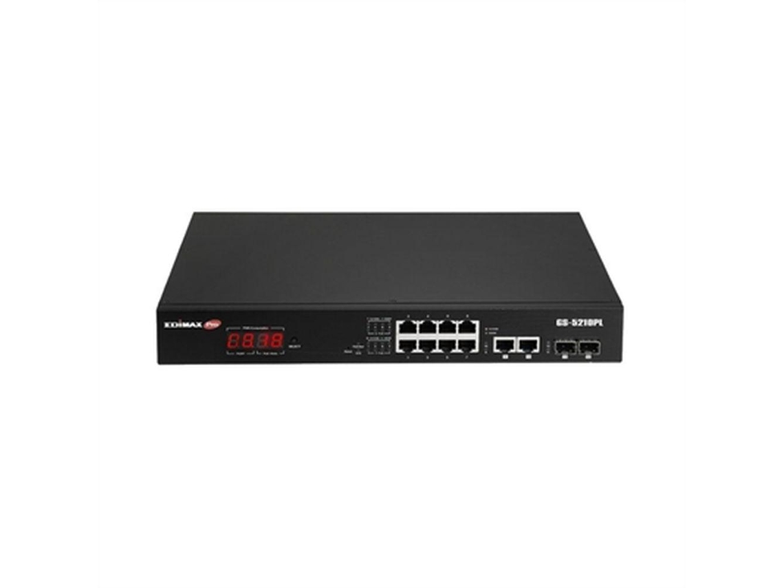Switch Edimax Pro Gs-5210Pl Gigabit Ethernet 1000 Base-T