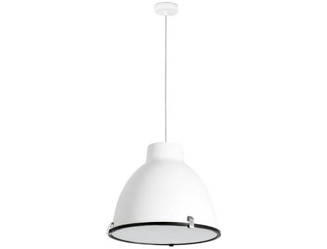 Candeeiro de Teto  Charlotte (Branco - E27 - 60 W - Aço Inoxidável)