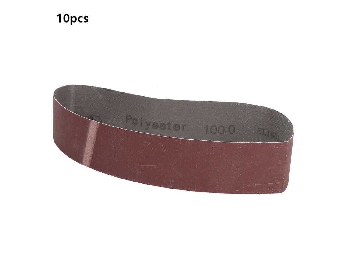 10 Peças De Cinta De Lixa De Óxido De Alumínio 27x2 Polegadas 686x50mm Para Lixadeira 1000 Polimento Esmagamento Ferramentas