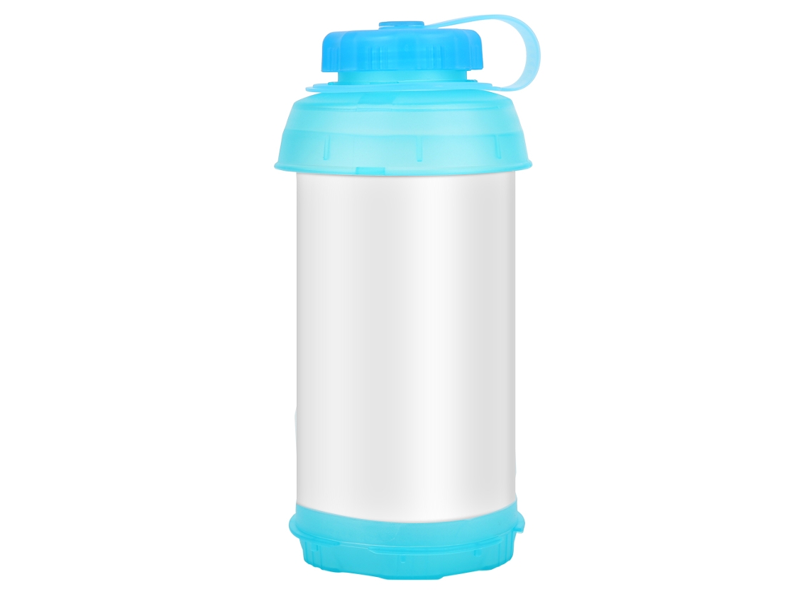 Garrafa De Água Plegável De Silicone Portátil Com 750ml Capacidade Grande Para Esportes Ao Ar Livre