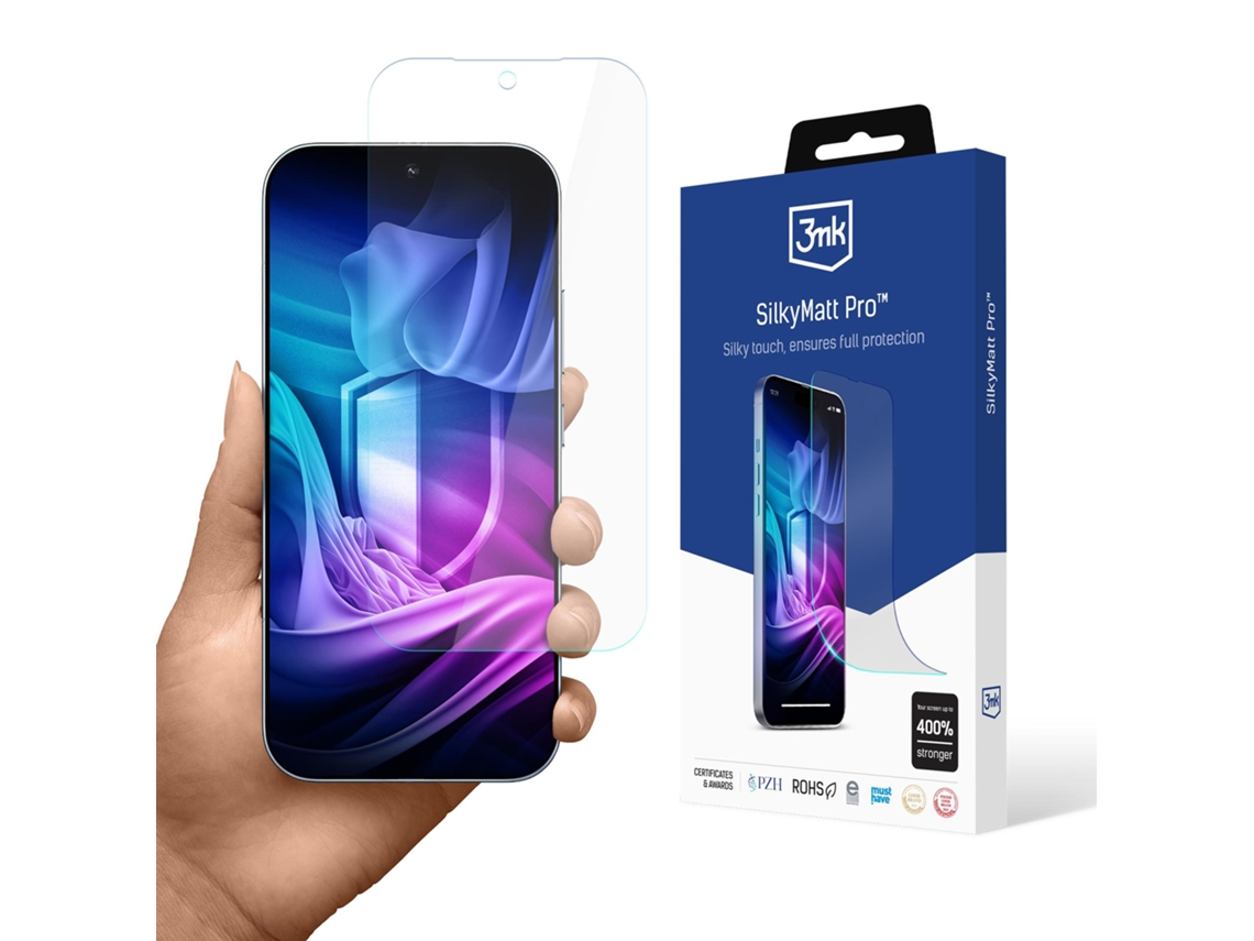 Película De Vidro Fosco Antirreflexo 3mk Silky Matt Pro Para Tela Xiaomi 17.