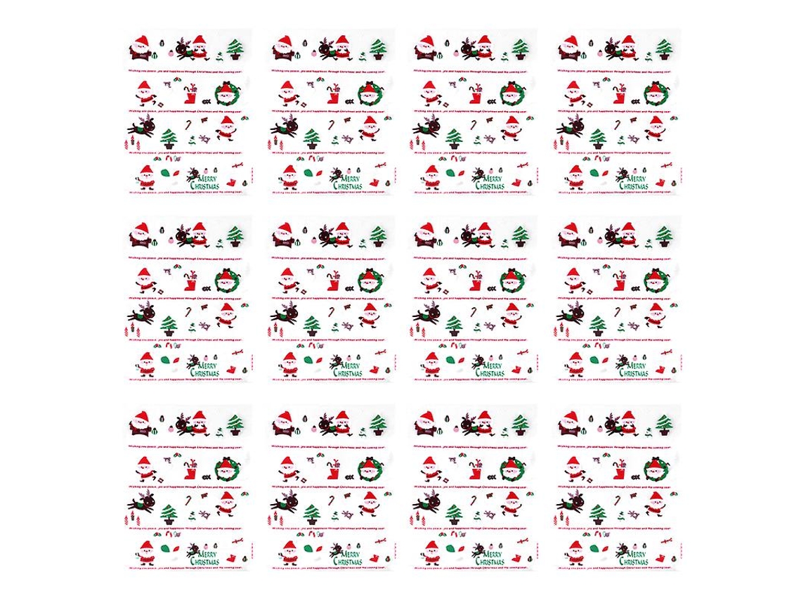 50 Unidades De Sacos De Deleite De Natal Allinless