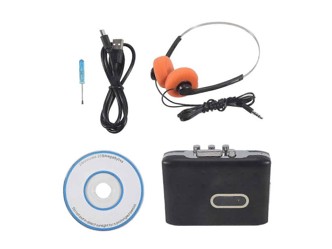 Leitor de Cassetes Portátil com Fone de Ouvido B TAISHENGDA
