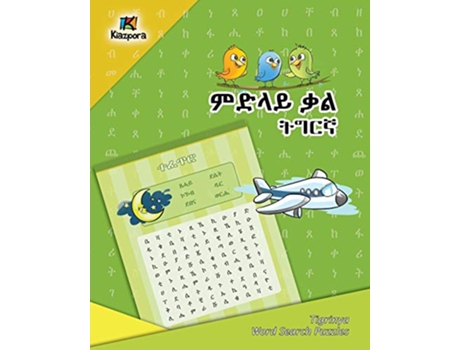 Livro Tigrinya Word Search Puzzles Childrens Book Tigrinya Edition de Kiazpora Publication
