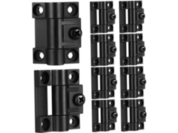 Conjunto De 10 Dobradiças Pequenas Ajustáveis Com Torque, Plástico