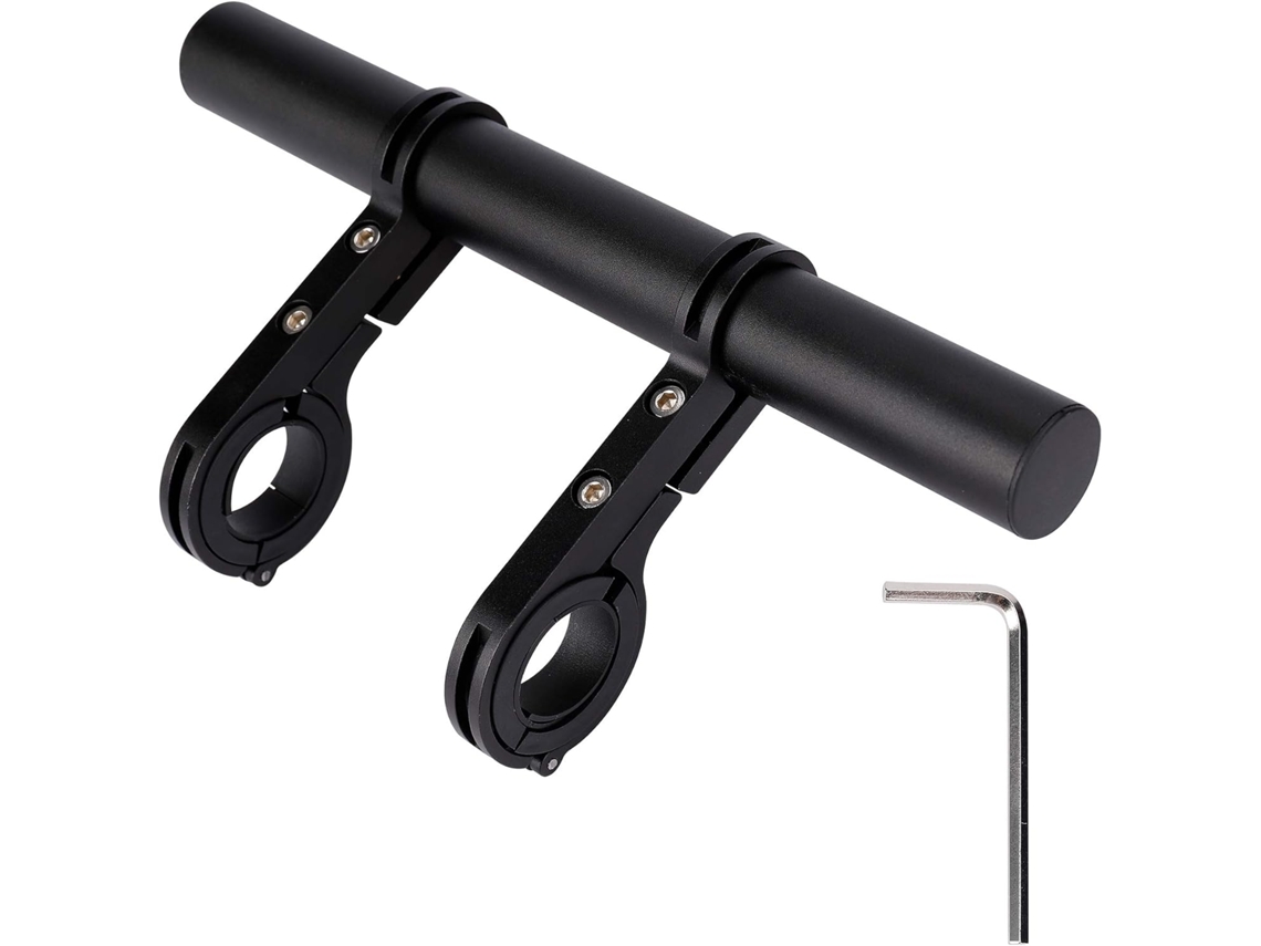 Suporte Extensor De Guidão, Alumínio, Para Velocímetro, 20cm