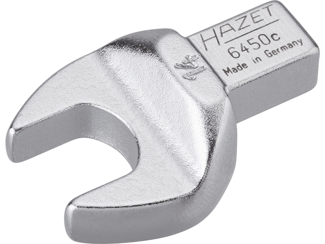 6450C-14 Cabeça de chave de boca: Quadrado inserível 9 x 12 mm Perfil hexagonal externo 14 mm HAZET