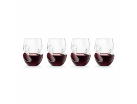 Copos De Vinho Tinto Final Touch Conundrum 473ml Conjunto De 4 Gg5009 Gh Jcr Ckb Ltd