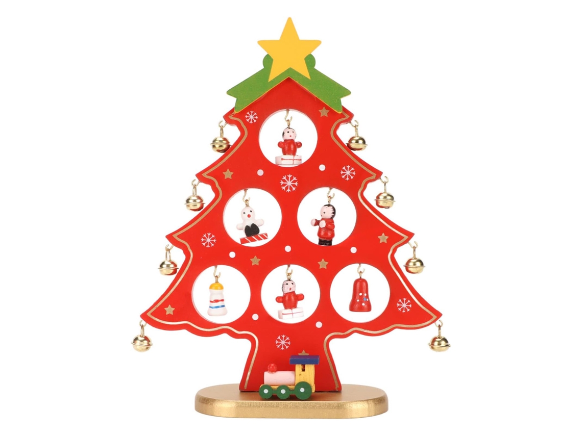 Árvore De Natal De Mesa Decoração Ornamentos Miniaturas