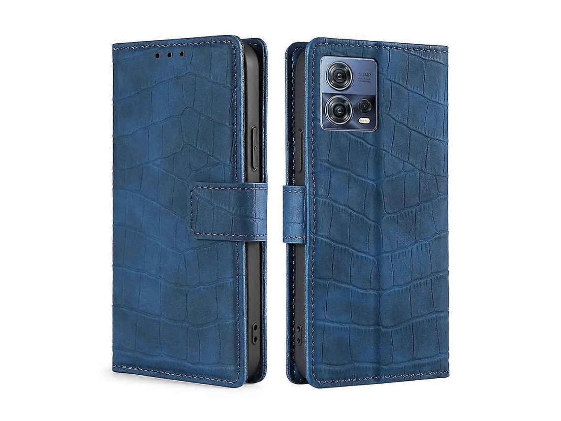 Capa De Couro Com Fecho Magnético E Sensação De Pele De Crocodilo Para Motorola Edge S30 Pro 5g/edge 30 Fusion