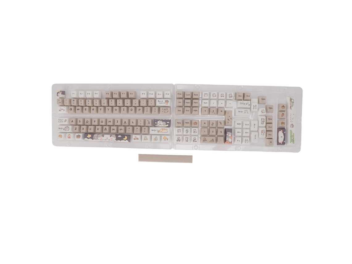 141 Conjunto De Keycaps Mecânicas De Sublimação De Tinta Pbt
