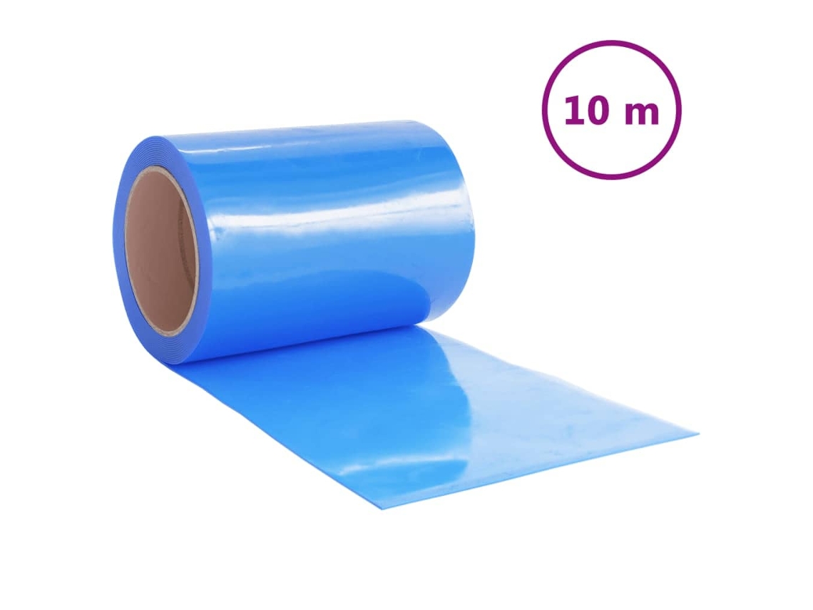 Door Curtain, Door Curtains Vidaxl Azul Pvc (300 X 2.6 Mm (10 M))