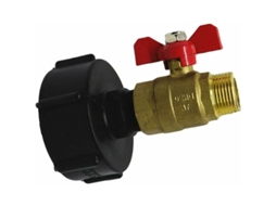 KOFIHETY Conector Para Tanque Ibc 1000 Litros, Adaptador Para Válvula S60x6 De Tanque De Água