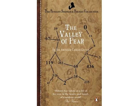 Livro the valley of fear de arthur conan doyle (inglês)