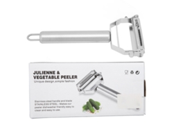 Ralador Julienne Aço Inox 2 em 1 LAXISCREED