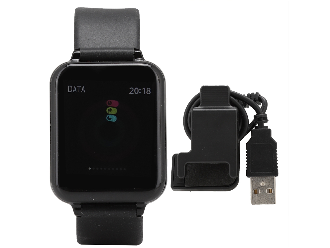 Pulseira Inteligente com Monitor de Frequência Cardíaca e Pressão EOOCOO