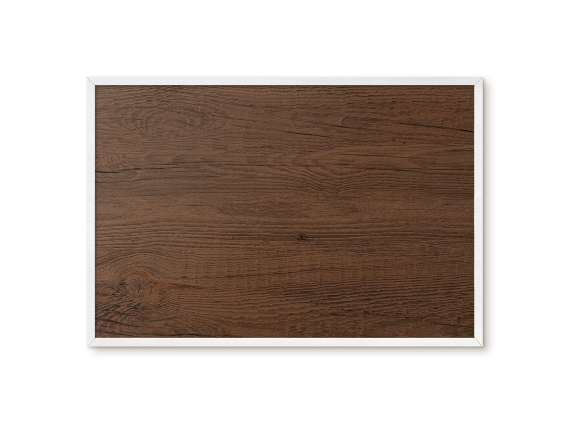 Magnetic Board For Wall Wooden Texture For The Bedroom Espelharte (60x40 Cm)