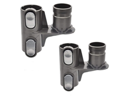 Apto para dyson dc58 dc59 dc62 v6 dc35 dc45 aspirador de pó armazenamento acessório titular suporte cabeça, 2 peças