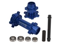 Ymsl Cubo Hexagonal De Roda De Moto Rc De Aluminio Delantero E Traseiro Para Losi 1/4 Promoto Mx Modificação E Melhoria Azul Hxl