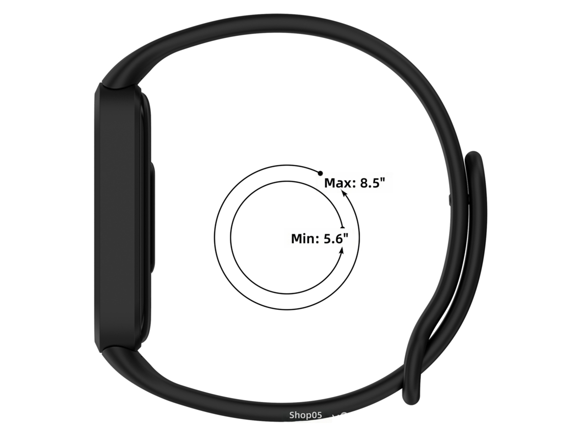 Cinta de Reposição para Redmi Band 3, Xiaomi Band 9 Active, Redmi Band 3 Qingtangfa CHABERLU