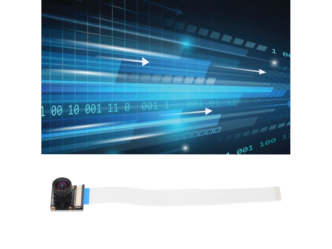 Módulo De Câmera Para Raspberry Pi 1mp 110° Grande Angular Ov9281‑110 Com Capa Protetora Contra Poeira Brilvibera