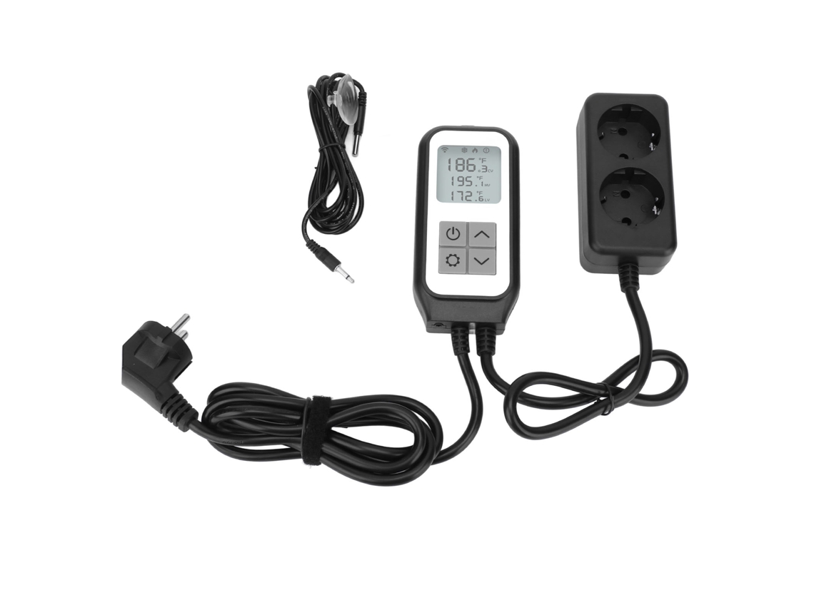 Controle Remoto De Temperatura Inteligente Wifi: Tomada Com Timer Para Casa, 100‑...