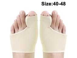 Corretor de Valgo em Silicone Integrado para Dedão, Separador e Alinhador de Dedos, Reutilizável