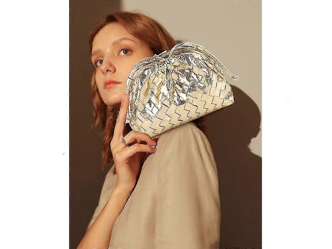 2026 bolsa de Couro Mini Cloud Satchel com Fecho Magnético Tecido Pu