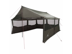 Conjunto 1.0 Abrigo De Camping Vidaxl Cinzento Poliéster (450 X 400 X 265 Cm)