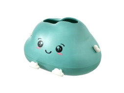 Caixa de Papel Higiênico Nuvem Decorativa S/MARCA Cute para Sala Quarto Escritório Azul Esverdeado