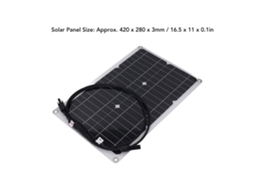 Painel Solar Laxiscreed Para Baterias 12v E Câmeras De Segurança