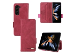 Capa Para Samsung Galaxy Z Flod 5 5g, Capa Magnética De Couro Tipo Fólio Com Compartimentos Para Cartão De Crédito, Compatível Com Samsung Galaxy Z Fl