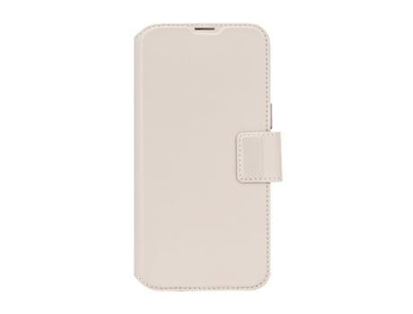 Capa Fólio Magsafe Concha Amovível para iPhone 16 Pro Max DECODED com Porta-Cartões Bege