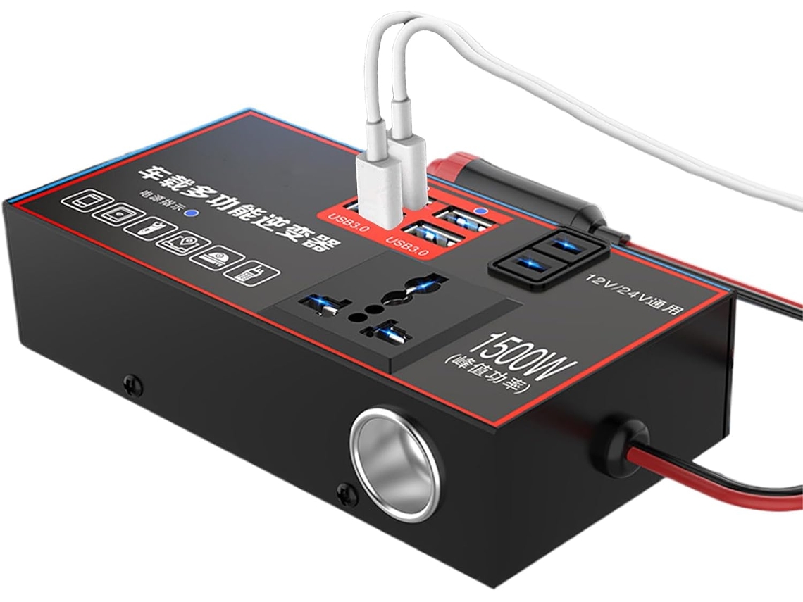 Adaptador Para Carro Isqueiro Com Inversor, 220v
