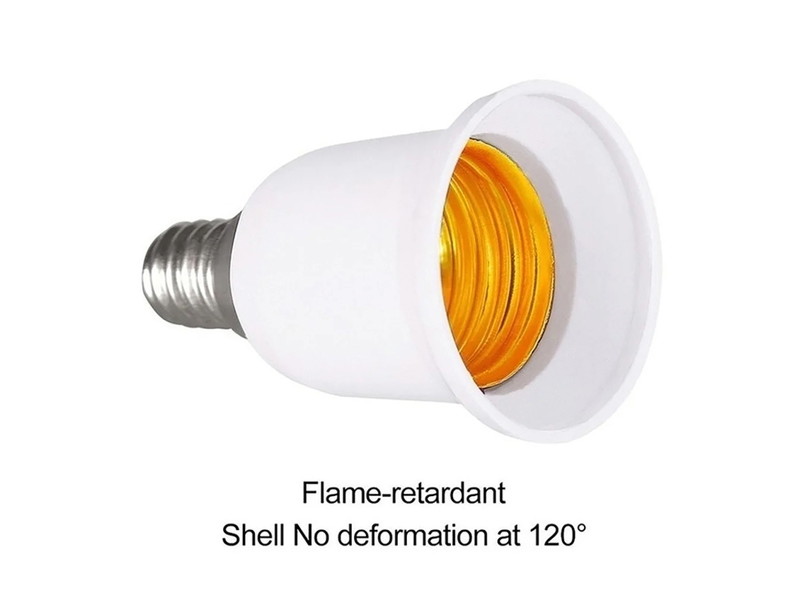 Lâmpada Led, Base E27/e14, Em Plástico, Para Uso Residencial, Comercial Ou Substituição De Fontes Convencionais