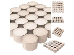 100 Velas Tealight Aromáticas Com 8 Horas De Queima, Velas Noche Blanca, Feitas Na Ue, Pacote Plano 100 Peças