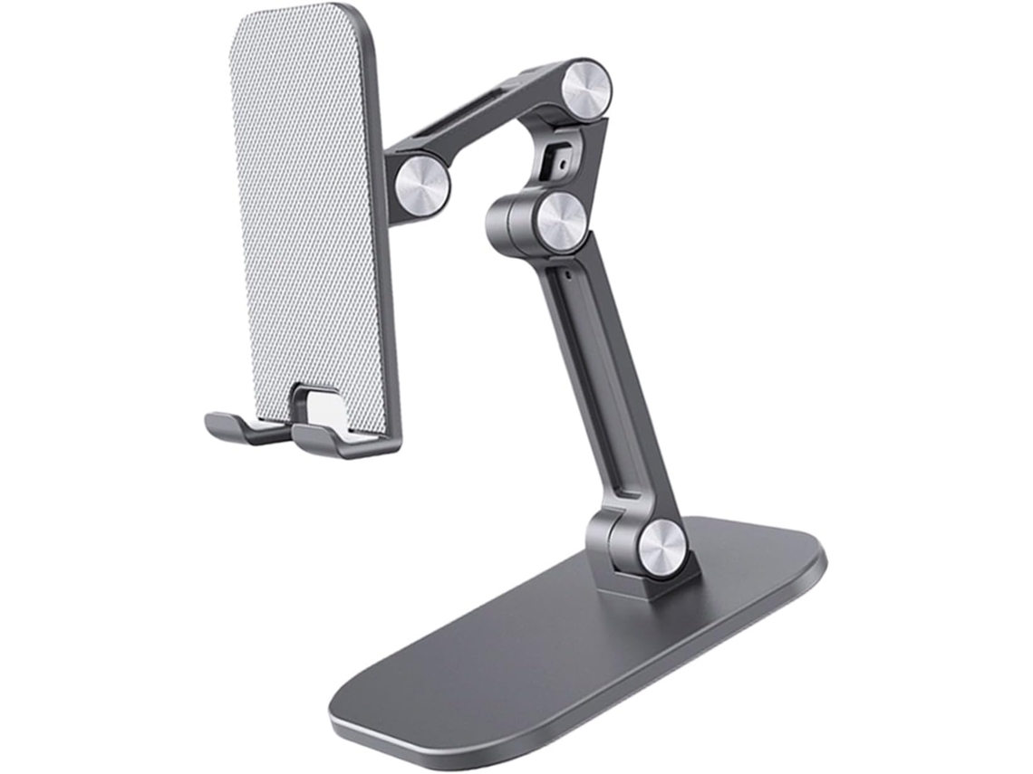 Suporte De Mesa Para Celular, Suporte Móvel Giratório Em Alumínio Para Estações De Trabalho Streaming, Tablets E