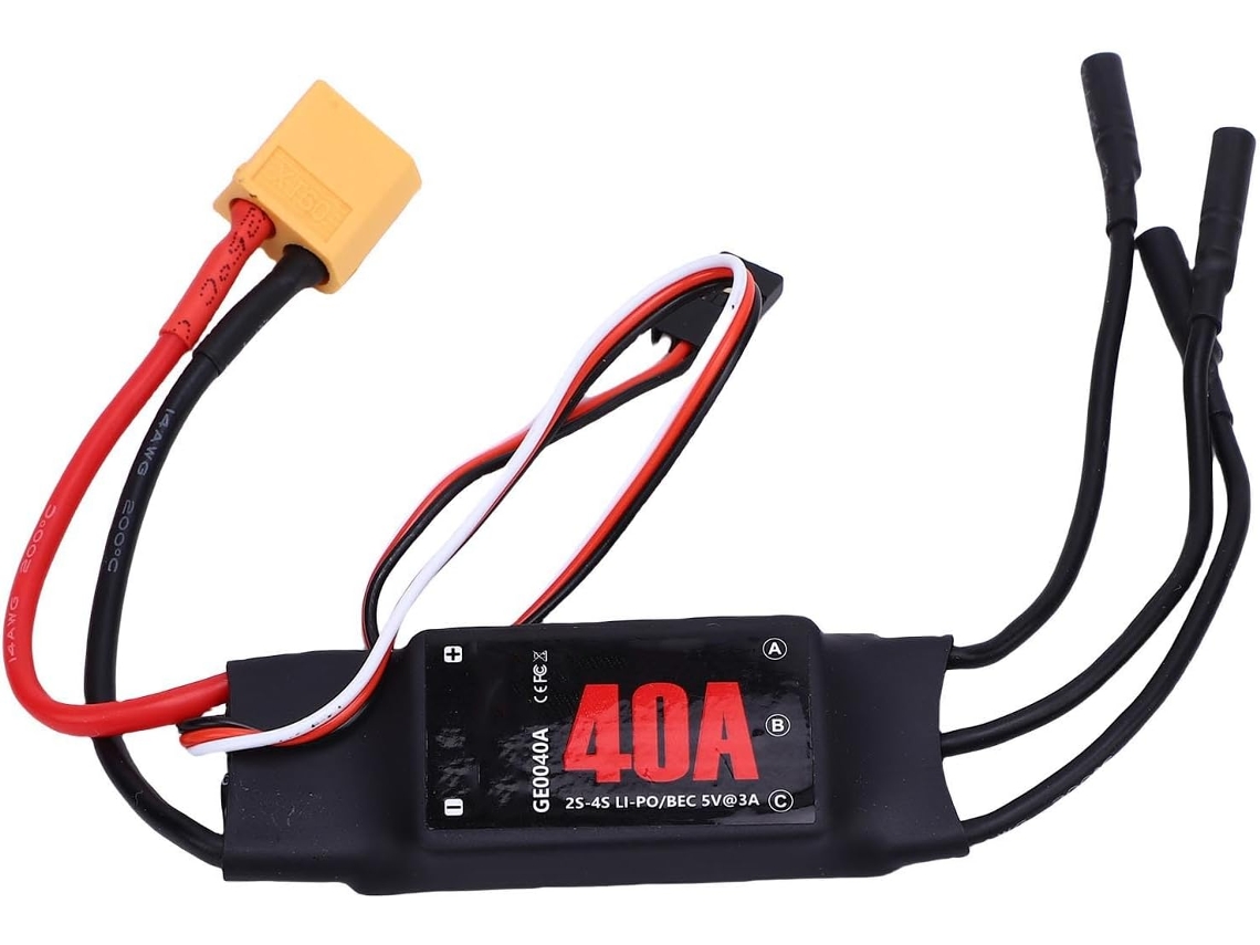 Controlador Eletrônico de Velocidade Brushless de 40a para Aeromodelismo, Ubec de 5v 3a SFUSHOS