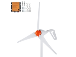 Kit Gerador Eólico Succebuy 500w 12v 3 Lâminas Com Rotor Controlador Mppt 1,2 M