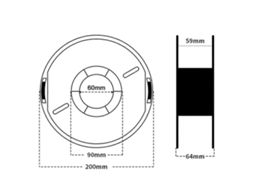 Acessórios Para Impressão 3d Pla Material 1,75 Mm/1 Kg Filamento Para Impressora 3d Bobina De 1 Kg Acessórios Para Impressora 3d, Cinza Slowmoose