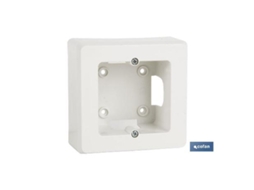 Zócalo superficie 94x96x43 para 1 elemento. blanco