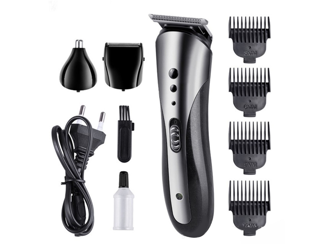 2026 cortadora de Cabelo Multifuncional Lavável Lâminas Afiadas Cortadora Eléctrica de Barba para Homens Rostro